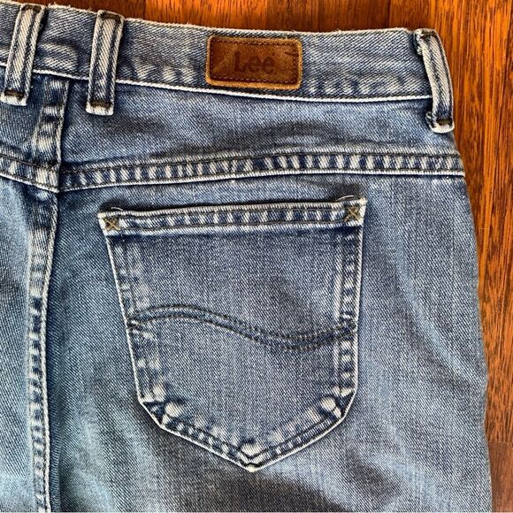 Lee Relaxed Fit Straight Leg Jeans Men’s 31x31 Light Wash Vintage Y2K Denim - Picture 5 of 9